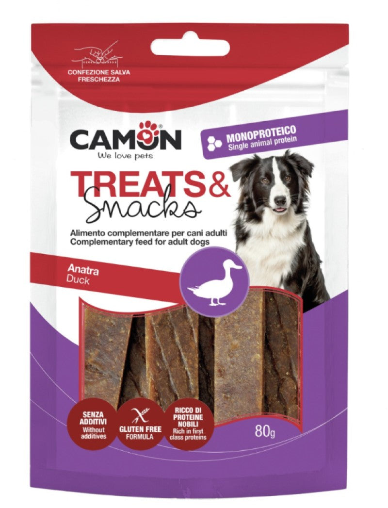 Camon Dog Snack AE018 Jerky di Anatra gr.80