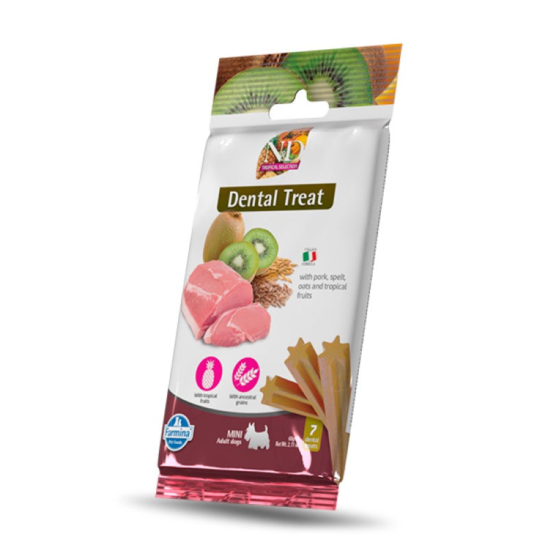 Farmina N&D Tropical Dog Dental Treat Pork Adult Mini gr 60