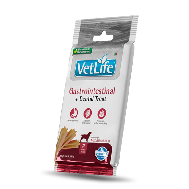 Farmina Vet Life Dog Dental Treat Gastrointestinal Medium Maxi gr 110