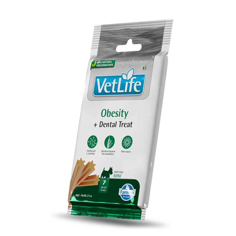 Farmina Vet Life Dog Dental Treat Obesity Mini gr 60