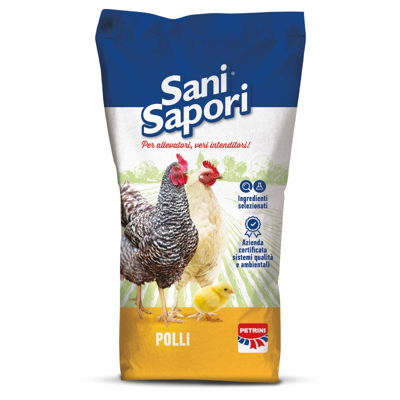 Petrini Mangime per Polli II Periodo Sbriciolato P52 Briciola