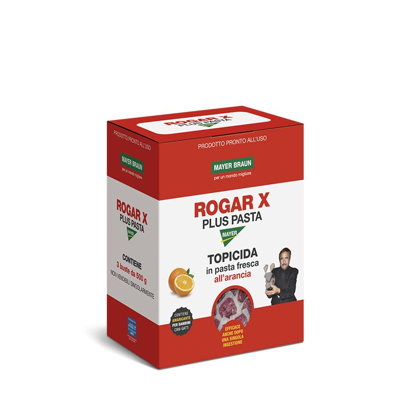 Mayer Braun Rogar X Plus Pasta Tris Arancia 3x500 gr