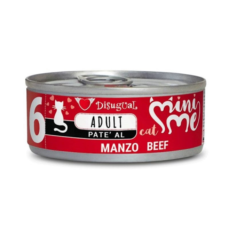 Disugual Cat Mini Me 6 gr.85 Adult Manzo