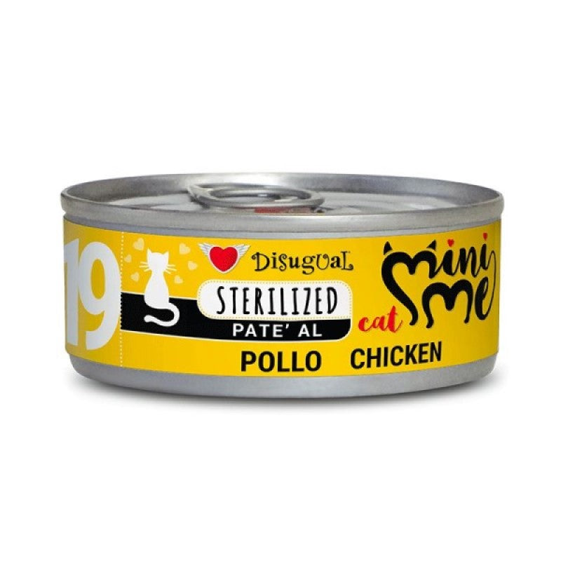 Disugual Cat Mini Me 19 gr.85 Sterilised Pollo