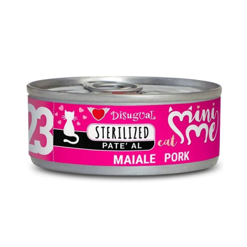 Disugual Cat Mini Me 23 gr.85 Sterilised Maiale