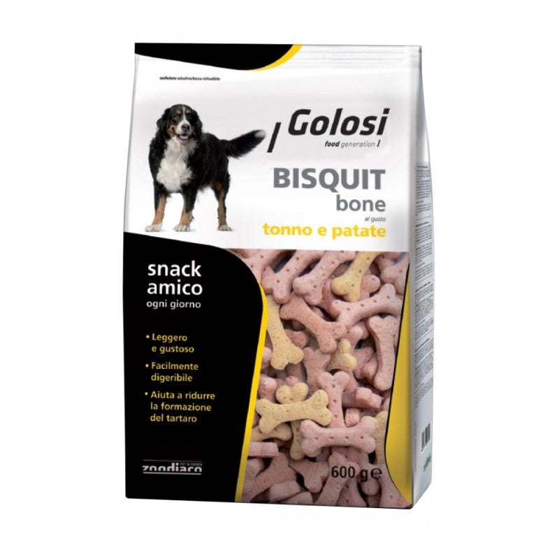 Golosi Bisquit Bone Tonno e Patate gr 600
