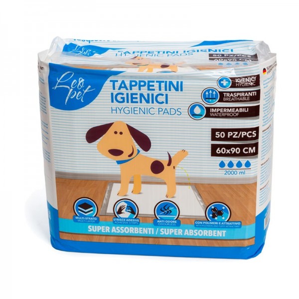 Leopet Tappetini Igienici 50 pz