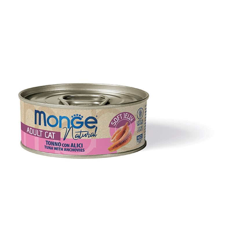Monge Cat Jelly gr.80 Tonno con Alici