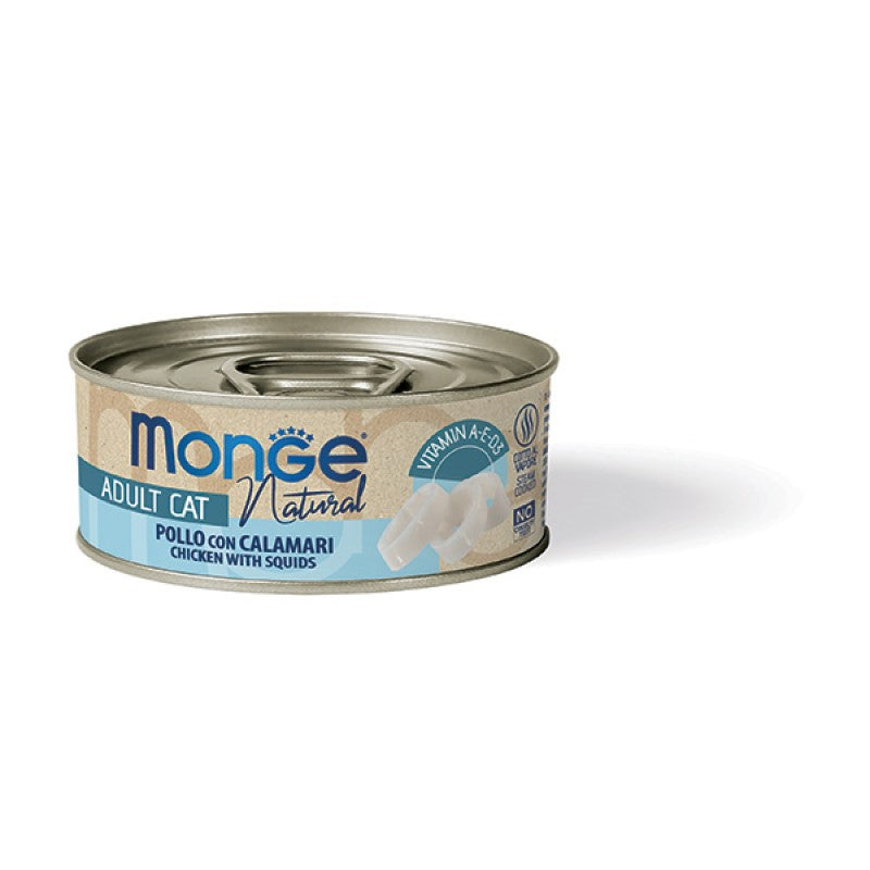 Monge Cat Natural gr.80 Pollo con Calamari