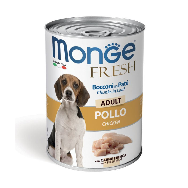 Monge Fresh Dog Bocconi Adult Pollo gr 400