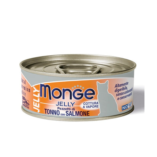 Monge Cat Jelly gr.80 Tonno con Salmone
