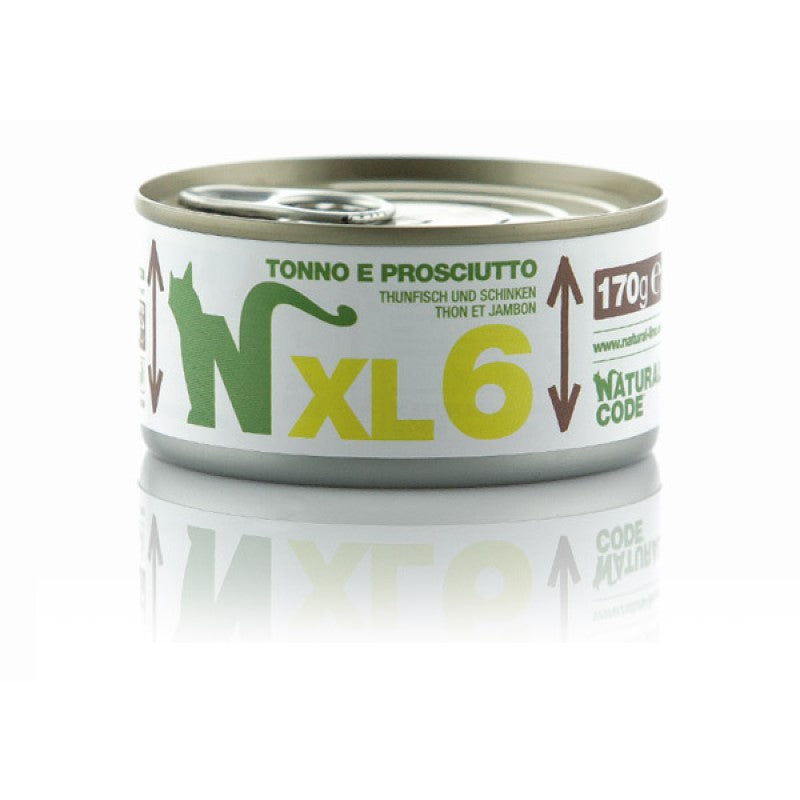 Natural Code XL 6 Cat gr.170 Tonno e Prosciutto