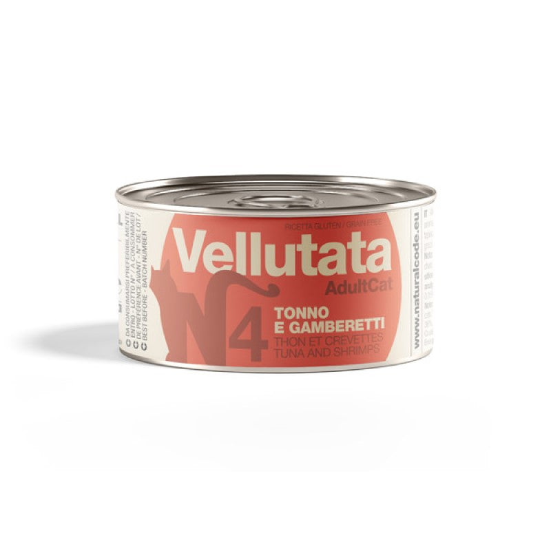 Natural Code Cat Vellutata V04 Tonno e Gamberetti gr 85