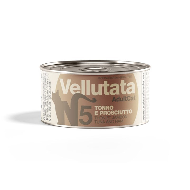Natural Code Cat Vellutata V05 Tonno e Prosciutto gr 85