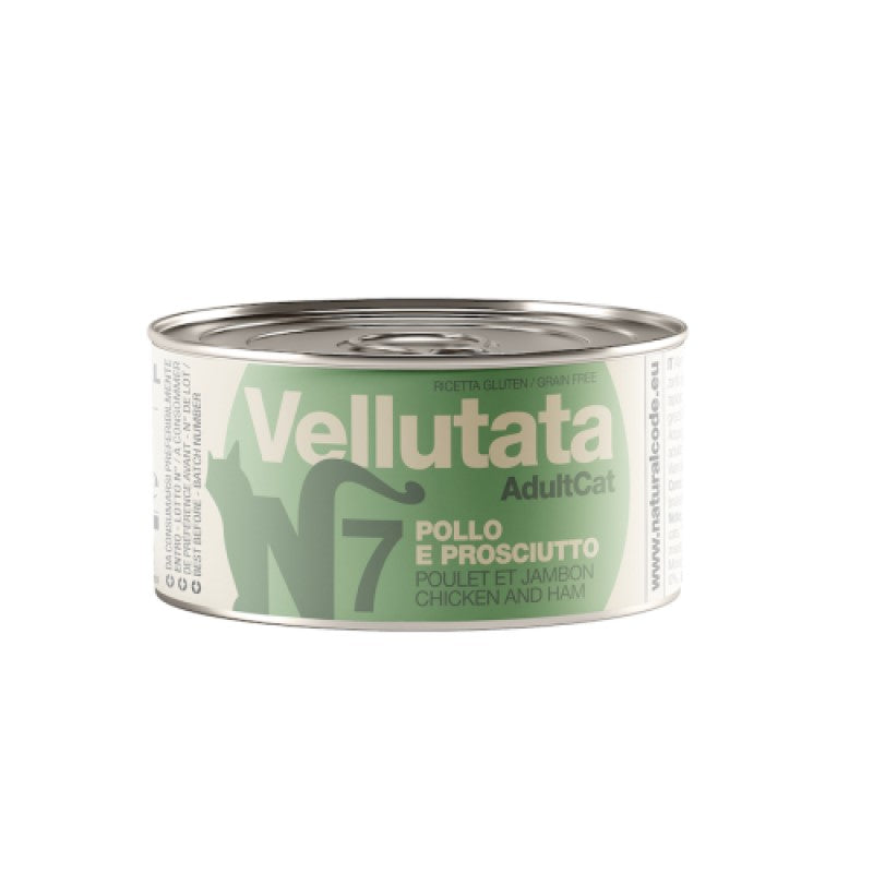 Natural Code Cat Vellutata V07 Pollo e Prosciutto gr 85