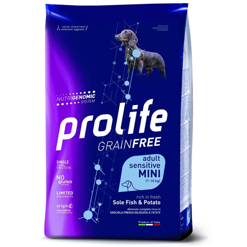 Prolife Grainfree Mini Adult Sogliola e Patate