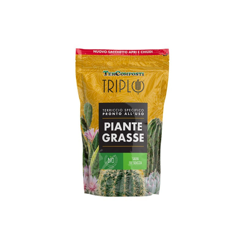 Tercomposti Triplo Substrato Piante Grasse lt 1.5