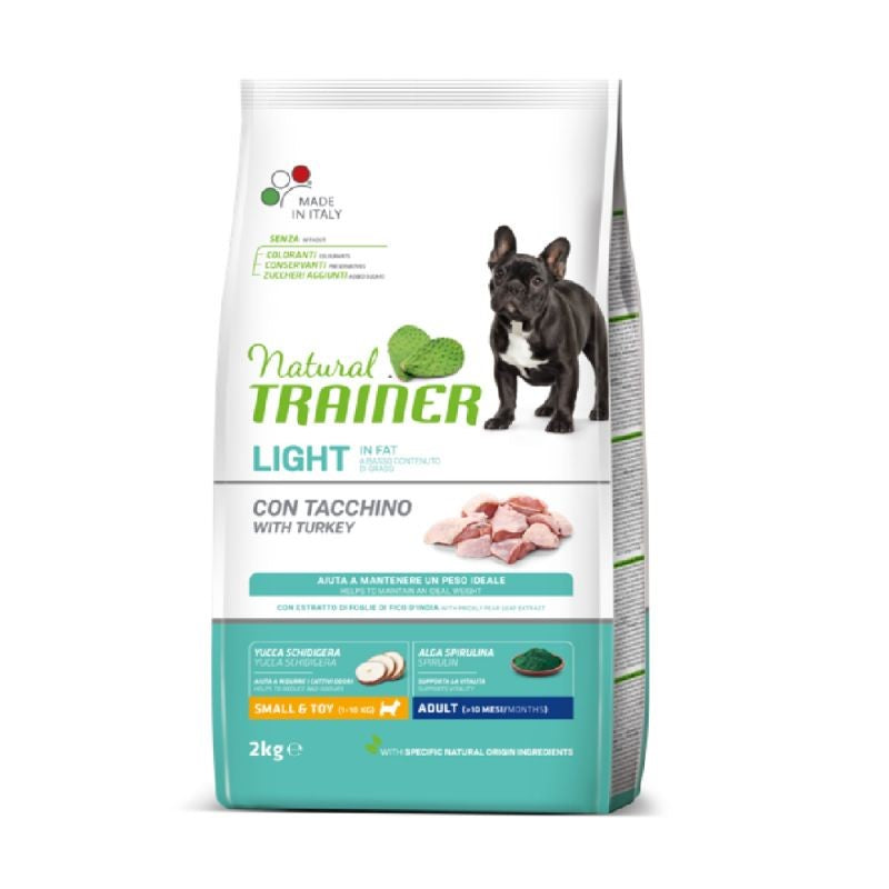 Natural Trainer Dog Mini Light in Fat con Tacchino