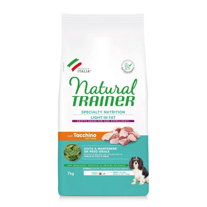 Natural Trainer Dog Mini Light in Fat con Tacchino