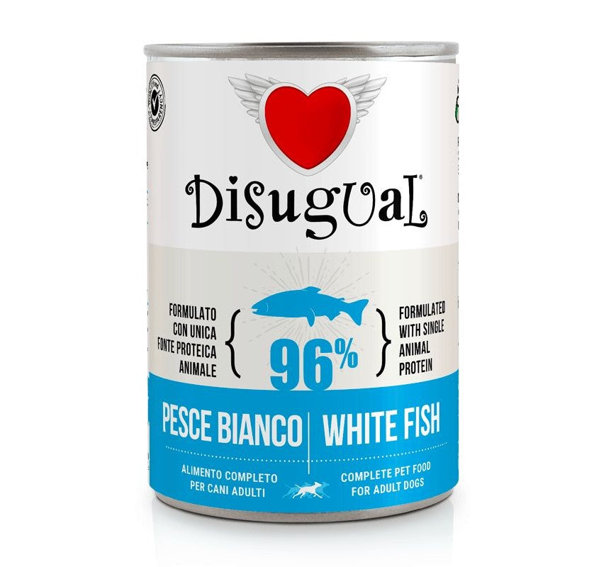Disugual Dog Pesce Bianco