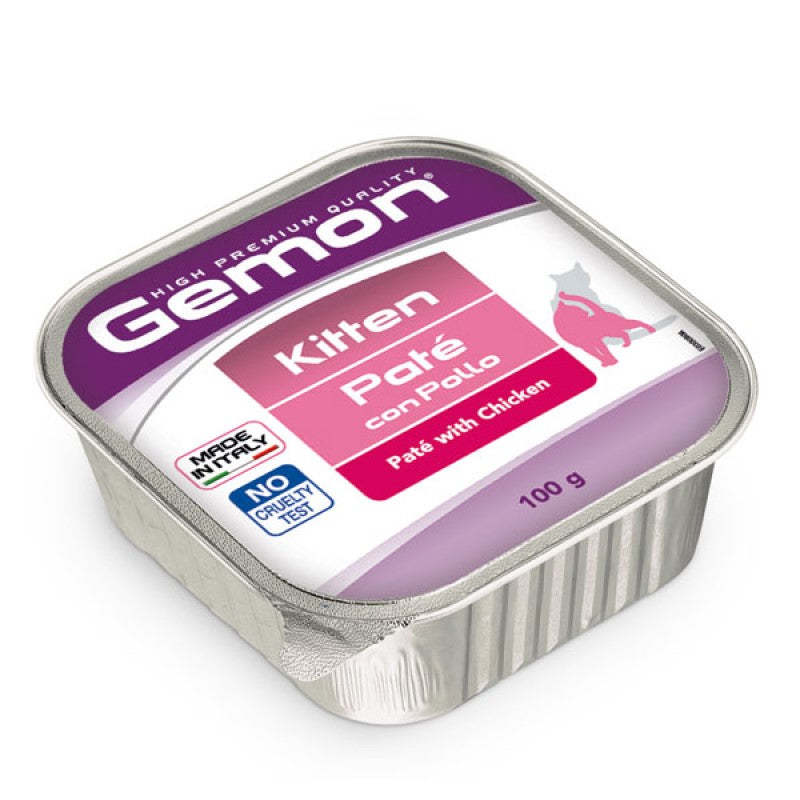 Gemon Cat Paté Pollo Kitten 100 gr