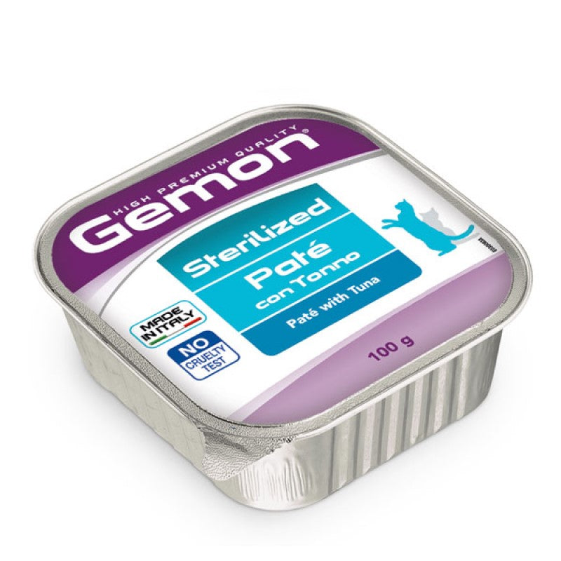 Gemon Cat Paté Tonno Sterilized 100 gr