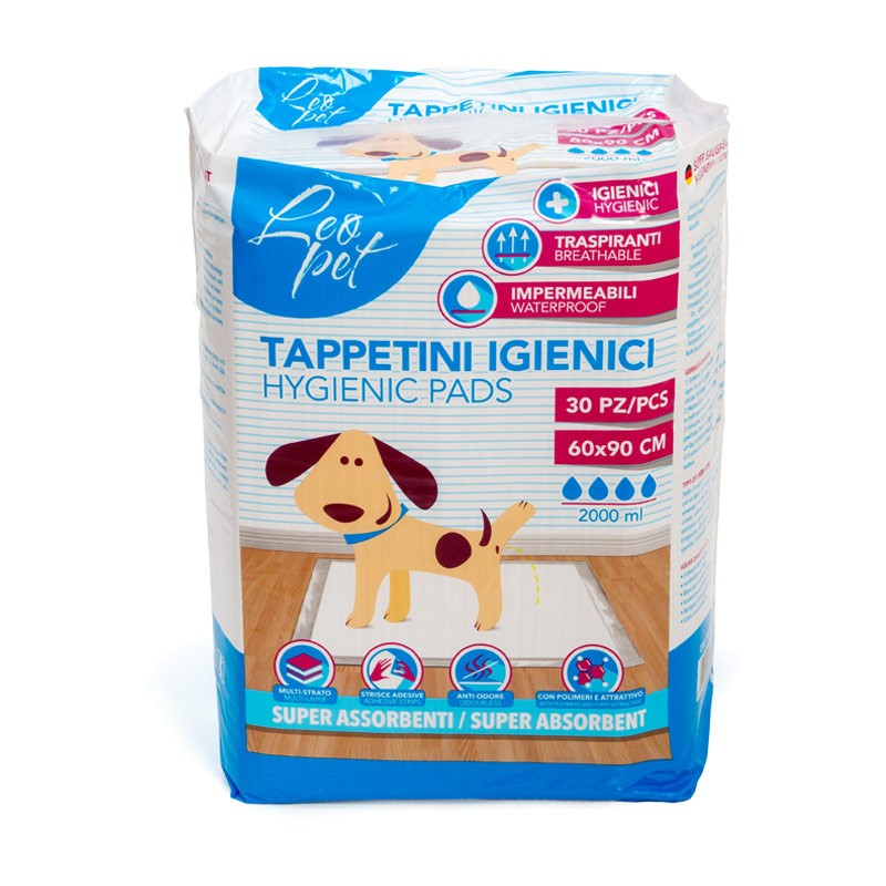 Leopet Tappetini Igienici 30 pz