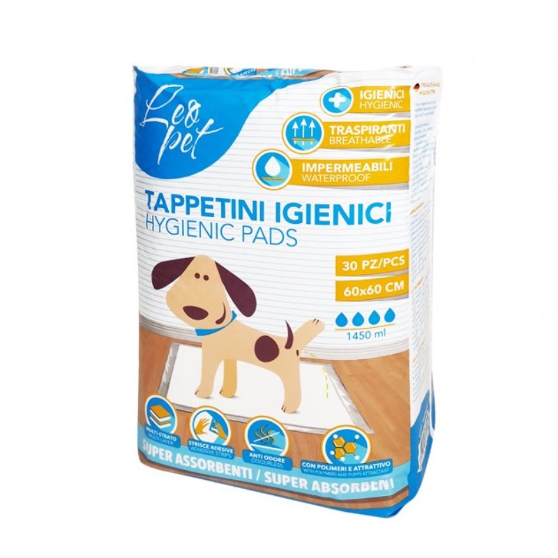 Leopet Tappetini Igienici 30 pz