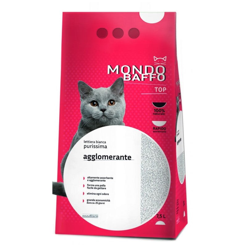 Mondo Baffo Lettiera Agglomerante lt. 7,5