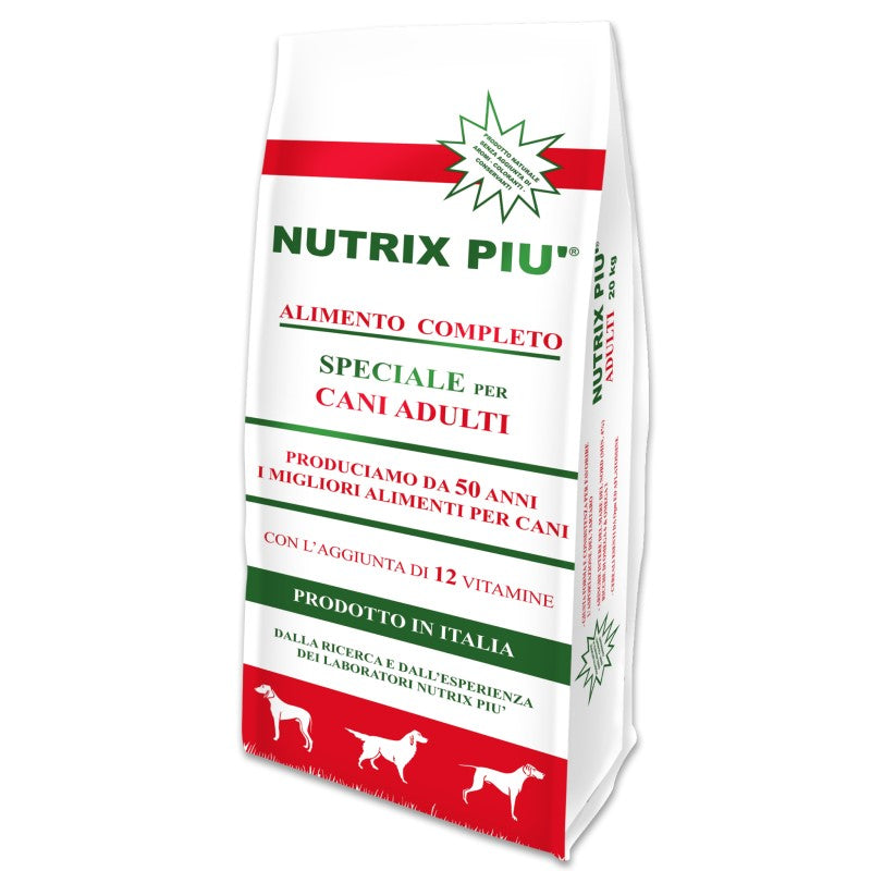 Nutrix Più Cani Adulti kg 20