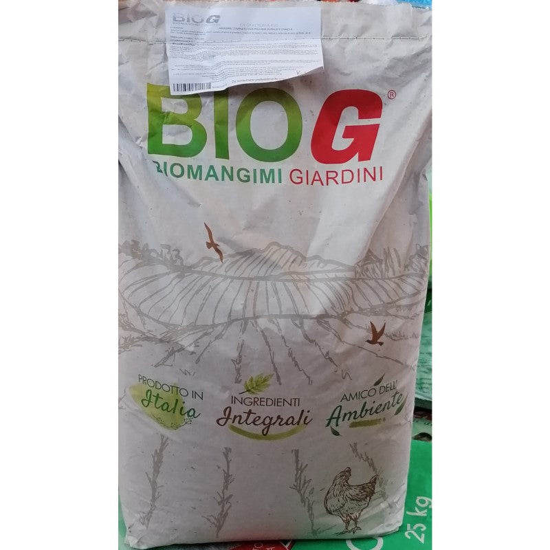 Mangime Biologico Polli e Galline 20 kg