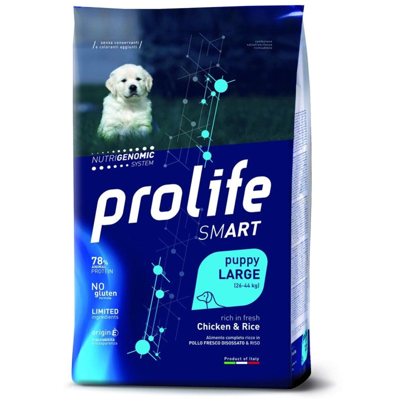 Prolife Dog Smart Puppy Large Pollo e Riso