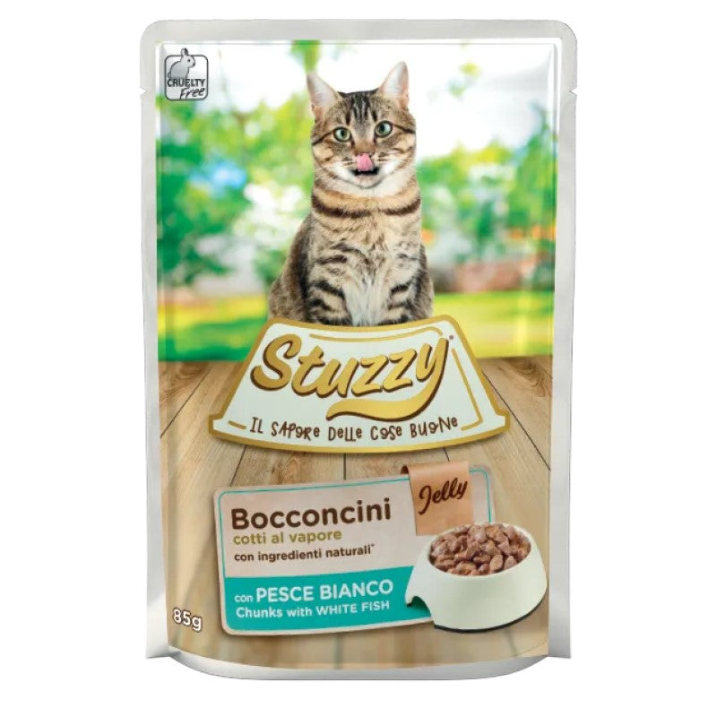 Stuzzy Cat Bocconcini Pesce Bianco gr.85