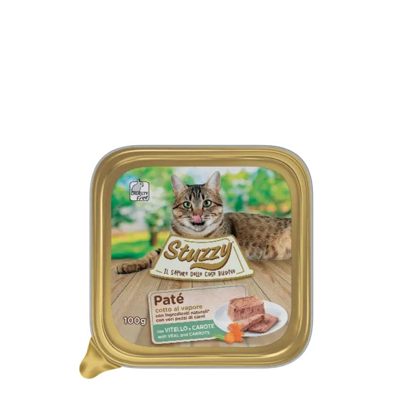 Stuzzy Cat Patè Vitello e Carote gr.100