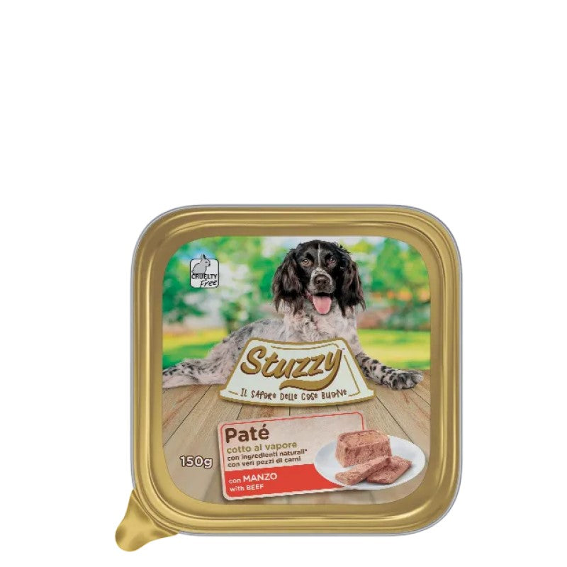 Stuzzy Dog Patè Manzo gr.150