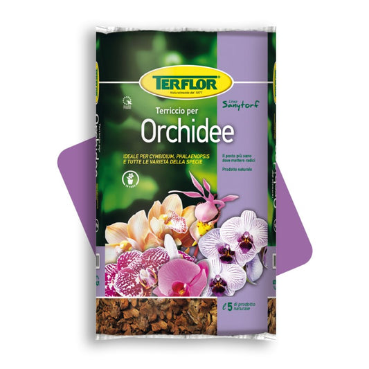 Terflor Substrato Orchidee lt.5