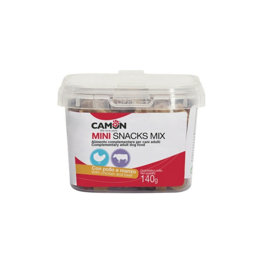 Camon Dog Snack Mini AE052/B Ossicini con Pollo e Manzo gr.140