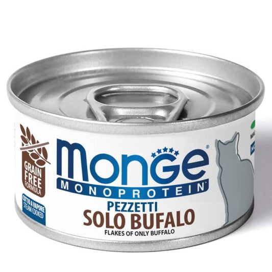 Monge Cat Monoprotein Pezzetti Solo Bufalo gr 80