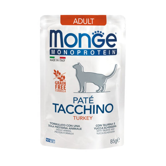 Monge Cat Monoprotein Paté Tacchino Adult gr 85