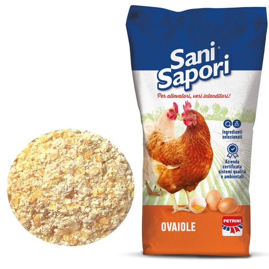 Petrini Mangime Ovaiole Ciclo Unico Farina P16