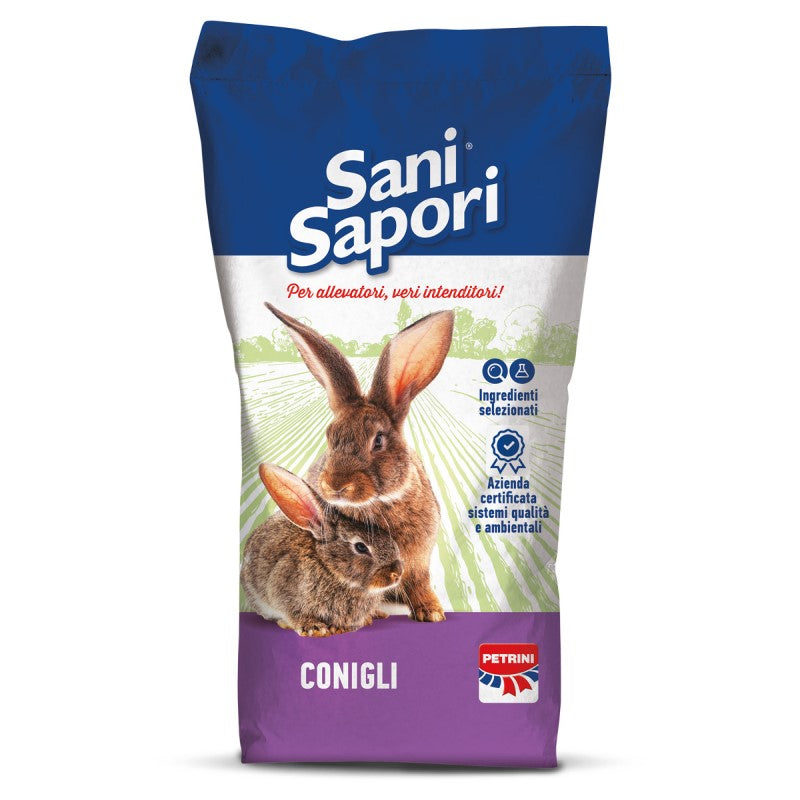 Petrini Cunifit Mangime Conigli Ciclo Unico con Coccidiostatico Naturale