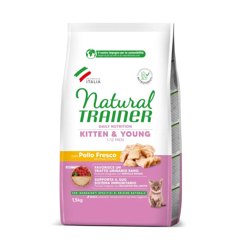 Natural Trainer Kitten con Pollo