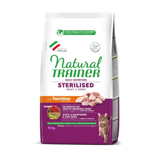 Natural Trainer Cat Sterilised Tacchino