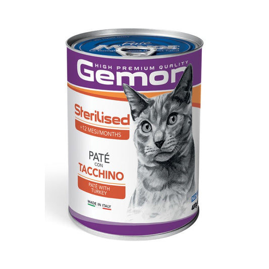 Gemon Cat Pate Sterilised Tacchino gr 400