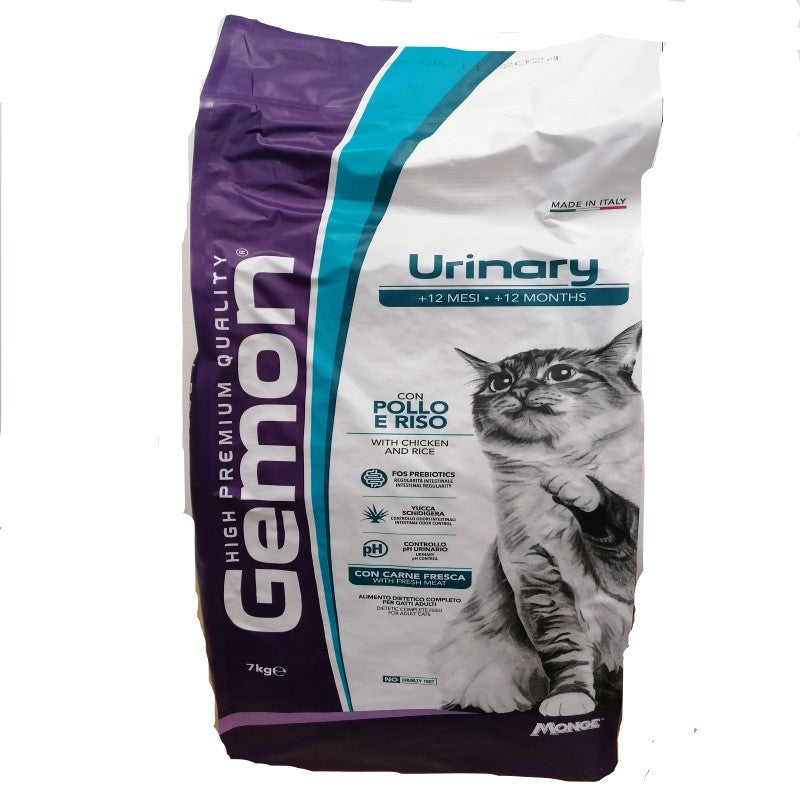 Gemon Cat Urinary Pollo kg 7