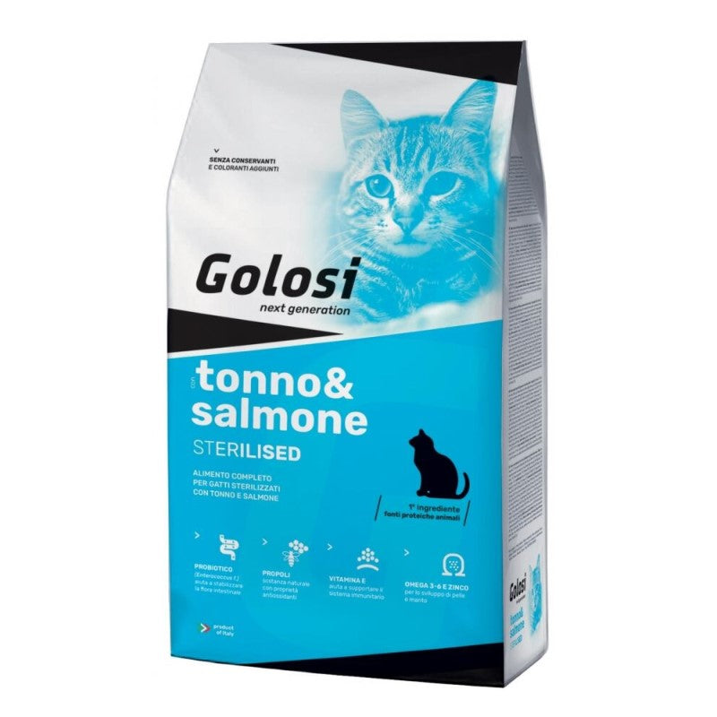 Golosi Cat Sterilised Tonno e Salmone