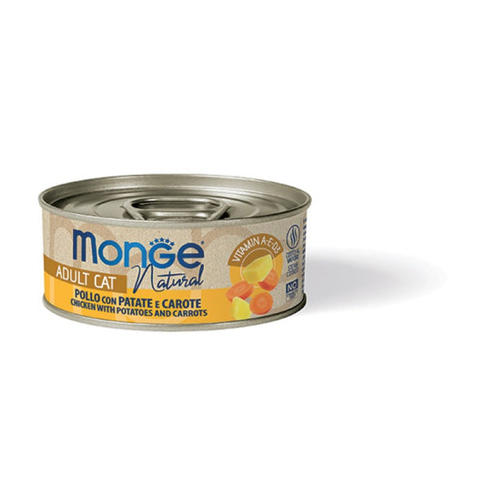 Monge Cat Natural gr.80 Pollo Patate e Carote