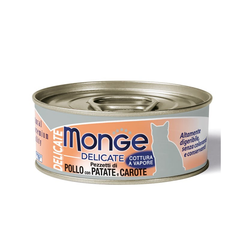 Monge Cat Delicate gr.80 Pollo Patate e Carote