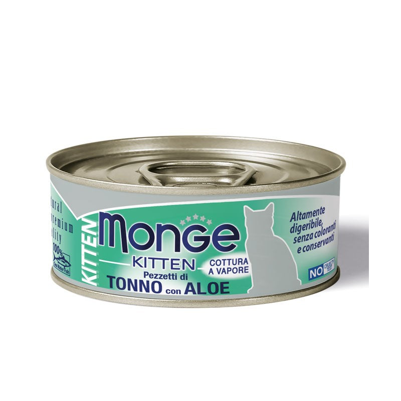 Monge Cat Jelly gr.80 Tonno e Aloe Kitten