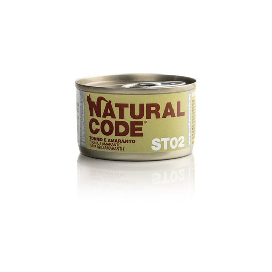 Natural Code ST 02 Cat Sterilised gr.85 Tonno e Amaranto